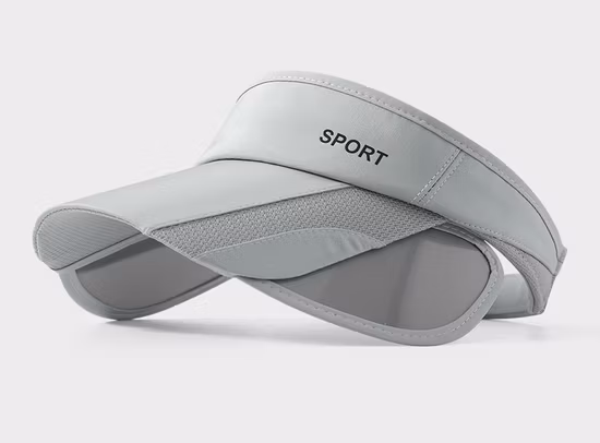 Cappelli con visiera estiva in paglia regolabile e traspirante in rafia intrecciata per donna e uomo