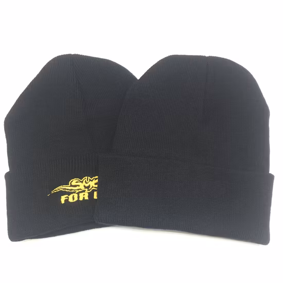 Cappello invernale in feltro di pura lana/cashmere personalizzato all'ingrosso